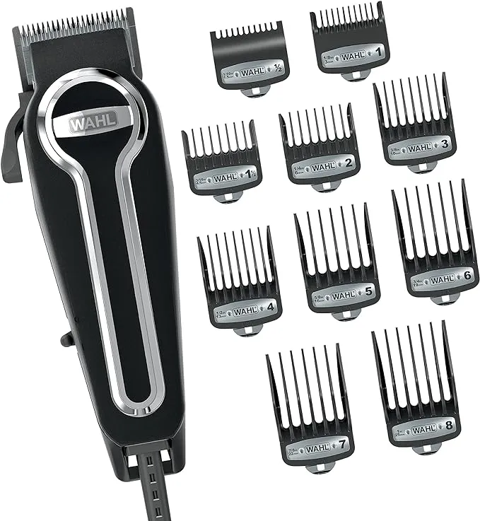 Wahl Clipper Elite Pro High Performance Haircut Kit for Men