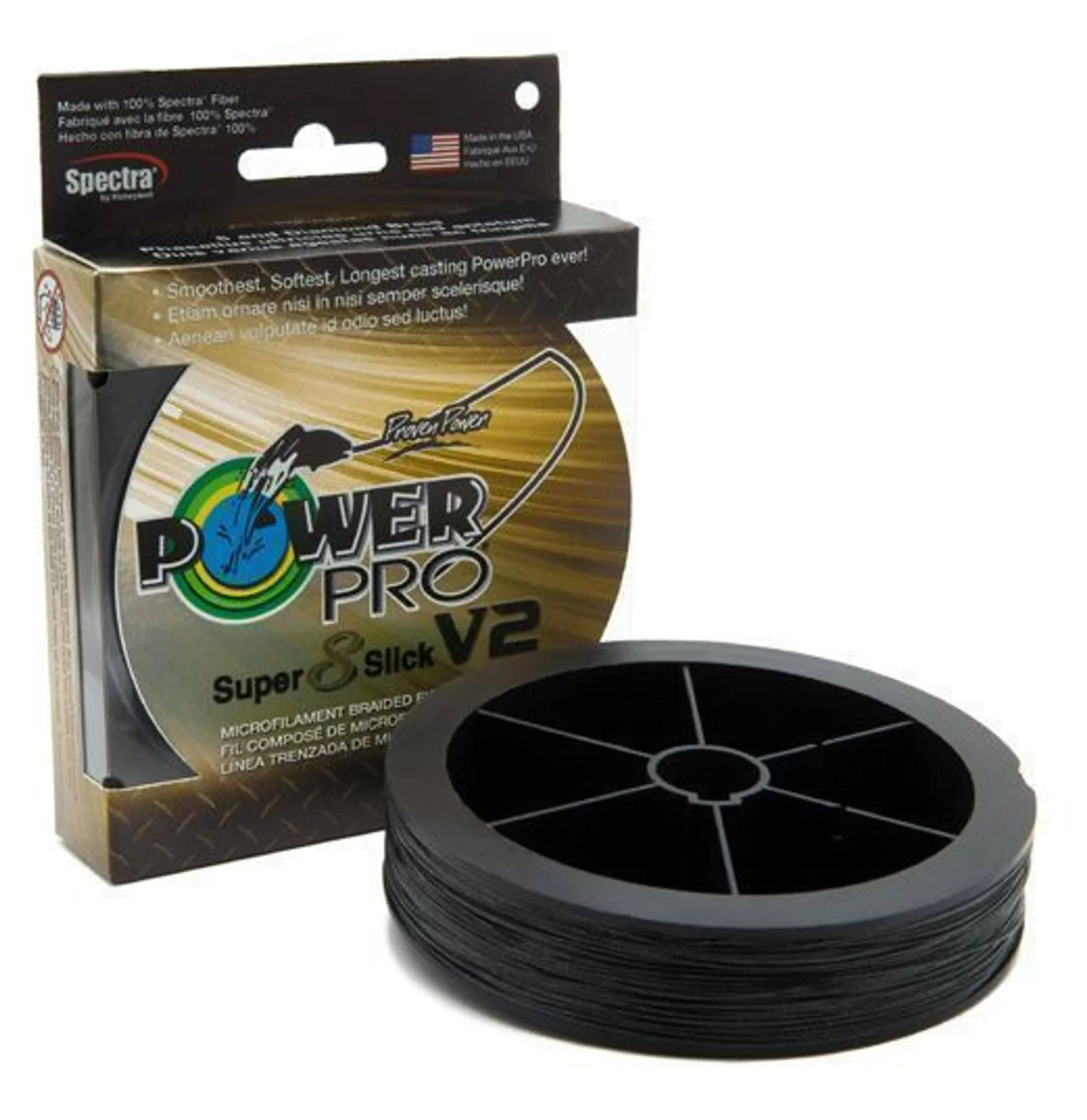 Power Pro 31500080300C Super Slick V2 8lb 300yd Aqua Green