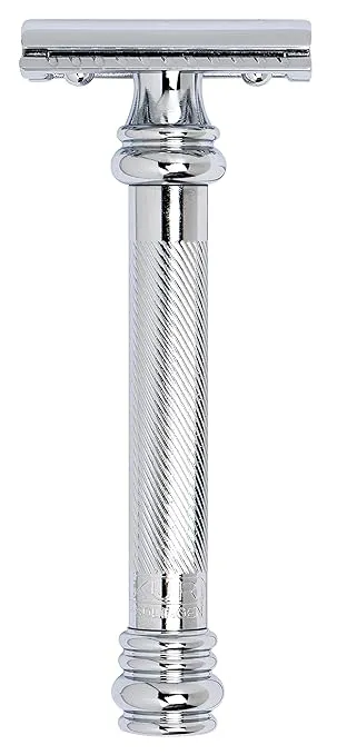 Merkur 38C Barber Pole Handle Double-Edge Safety Razor