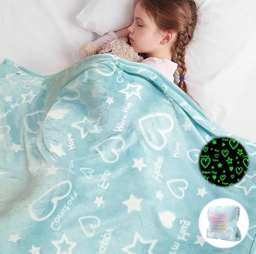 Goodhipi Glow in The Dark Throws Blanket