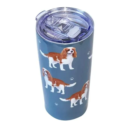 E & S Pets : King Charles Cavalier Serengeti Ultimate Tumbler - Stainless Steel