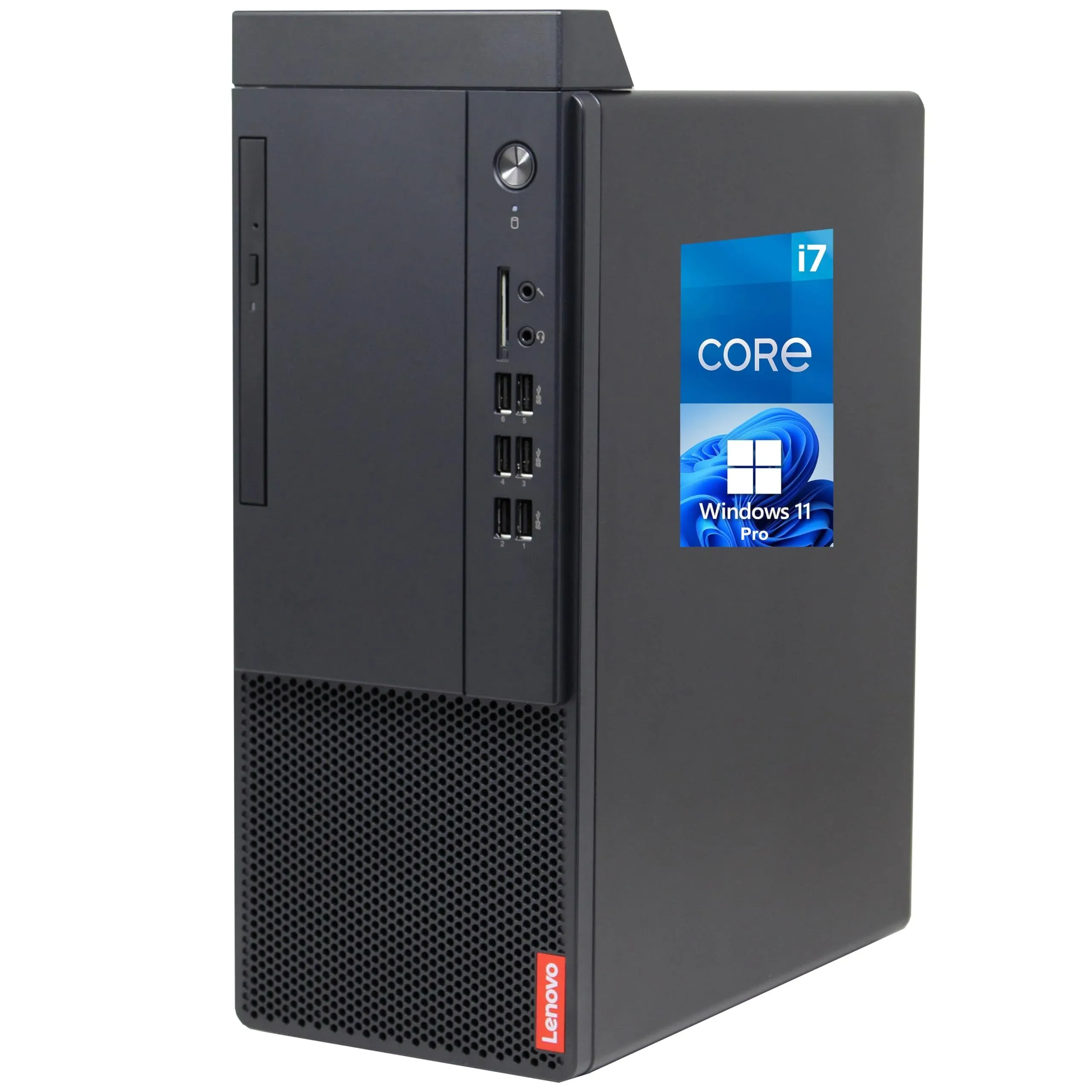 Lenovo V50t G1 Tower Desktop Computer, Intel Core i7-10700, 32gb Ram, 2TB NVMe ...