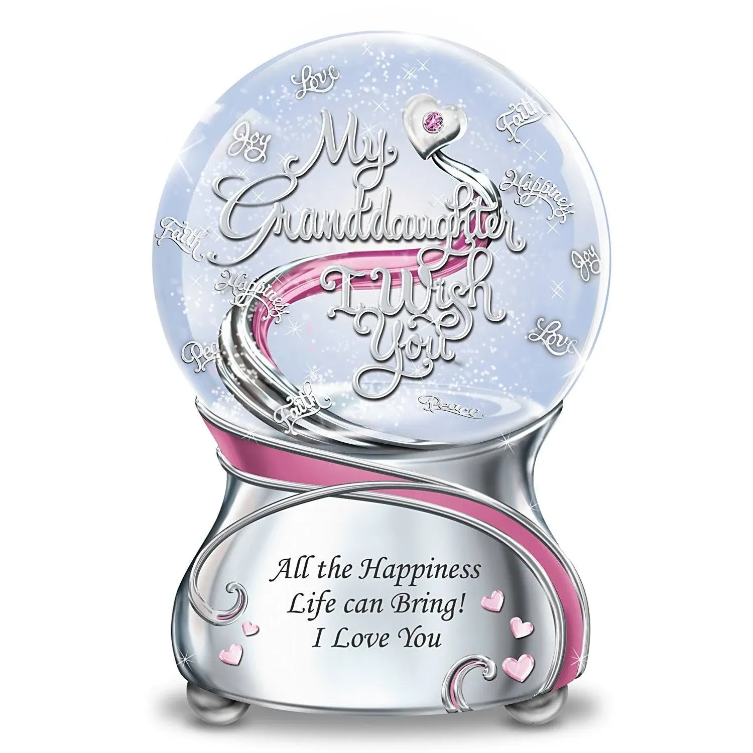 The Bradford Exchange Musical Glitter Globe