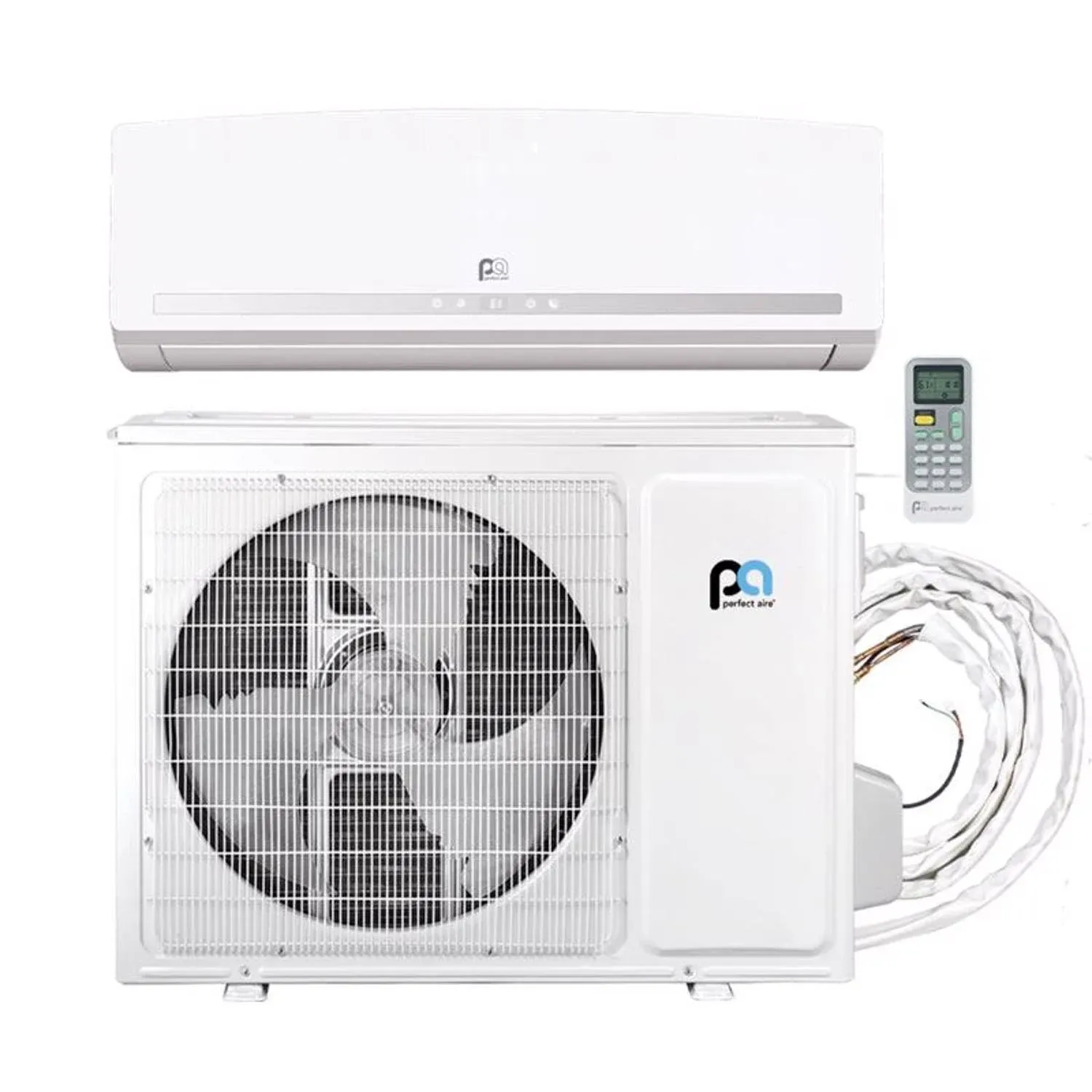 Perfect Aire DIY 24,000 BTU 21 SEER Quick Connect Ductless Mini Split Heat Pump w/ WiFi - 230V