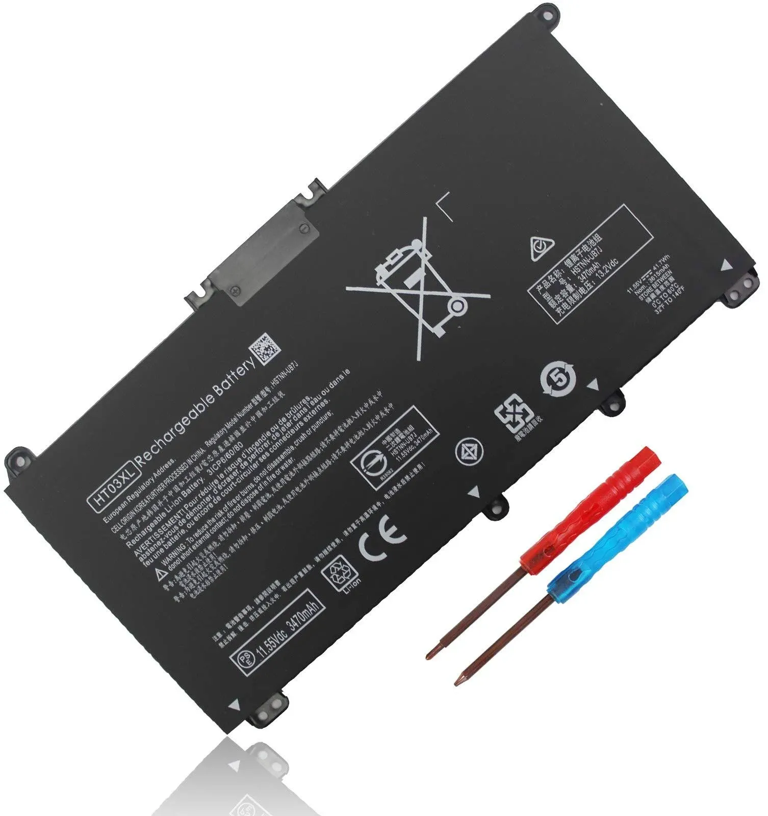 HT03XL L11119-855 Battery for HP Pavilion 15-CS 15-DA 15-DB 15-CW 15-CR 17-BY 17 ...