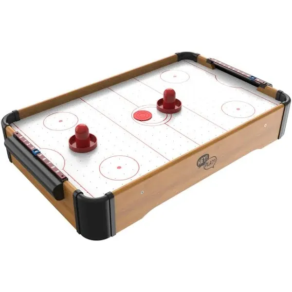 Air Hockey Table for Kids by Hey! Play! (22 inches)