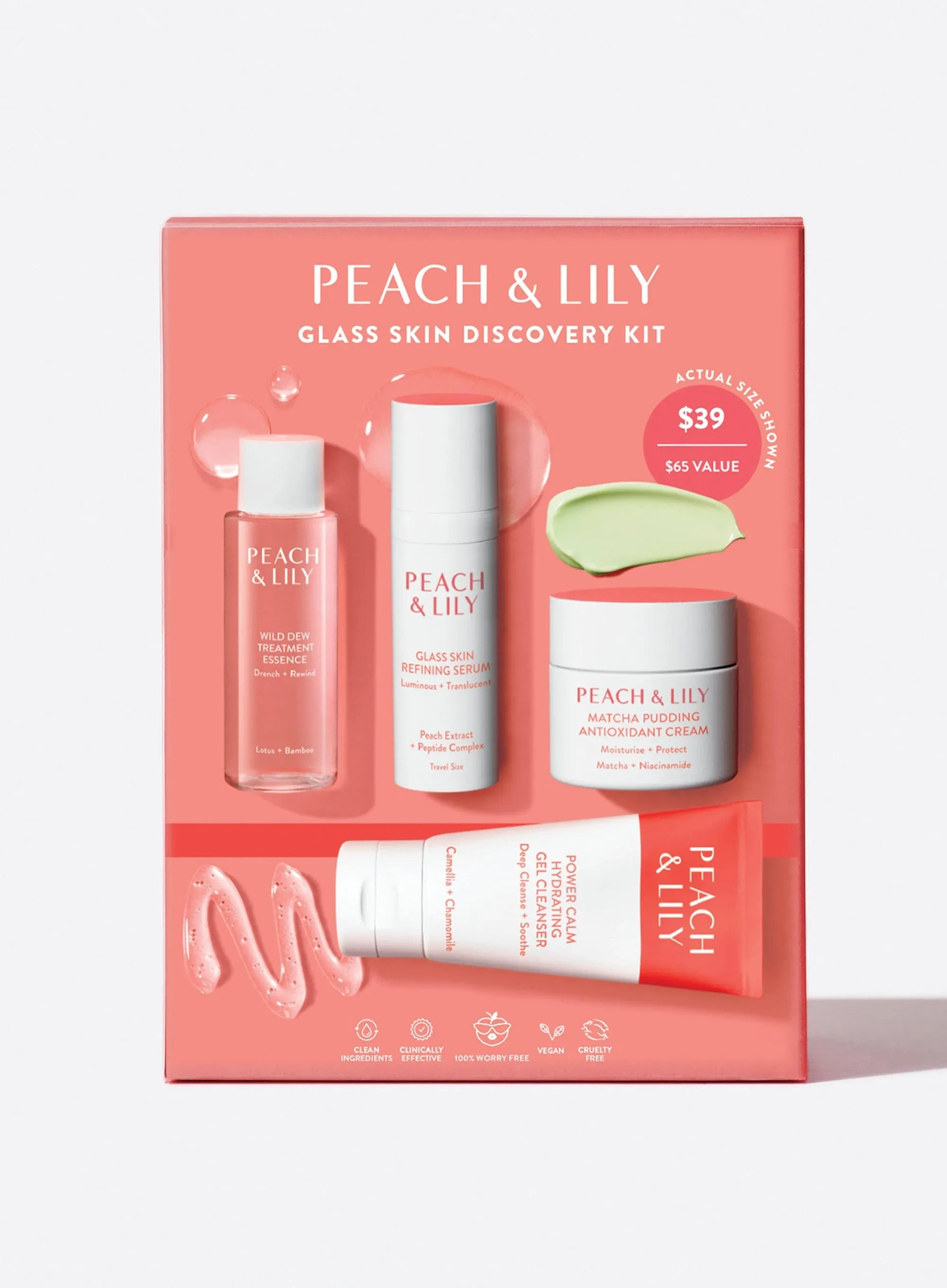 Peach & Lily Glass Skin Discovery Kit - 4ct - Ulta Beauty