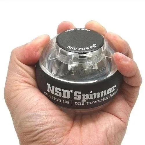 NSD Power Essential Spinner Gyro Hand Grip Strengthener Wrist Forearm Exerciser