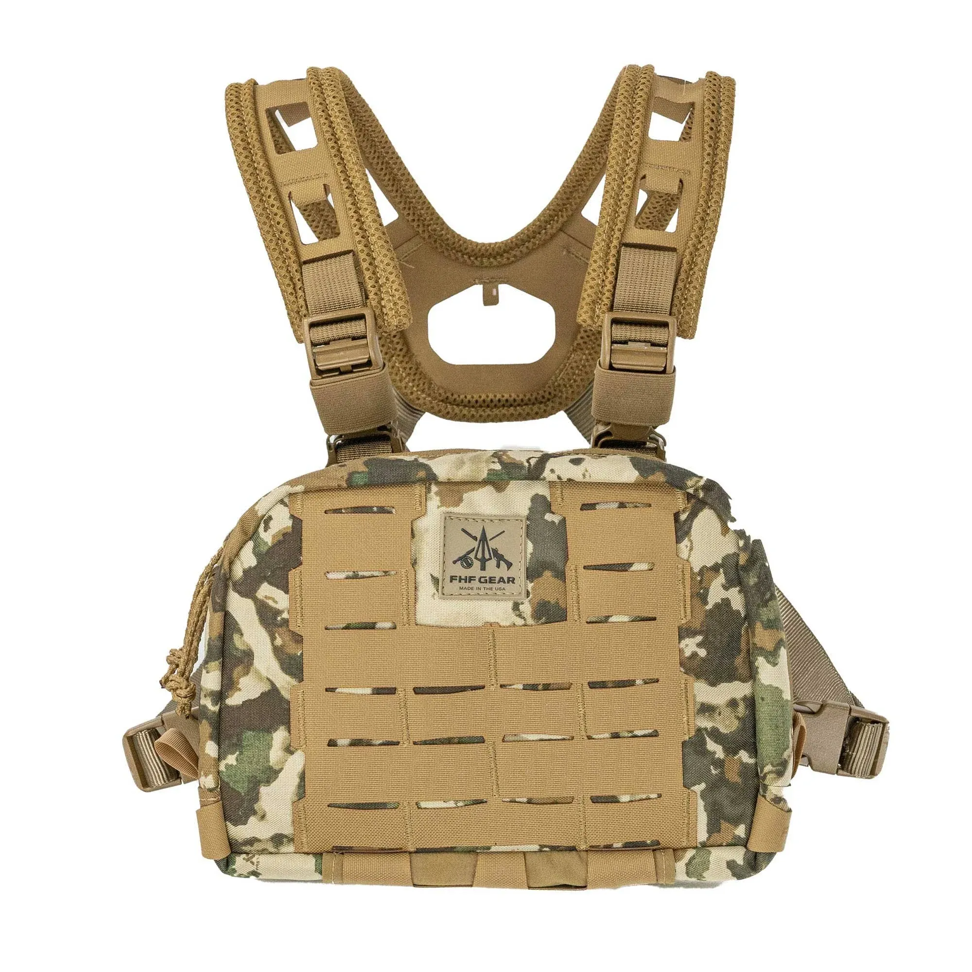 FHFGEAR Chest Rig - GEN2 in First Lite Fusion Camo