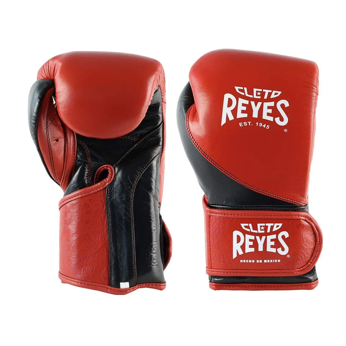 Cleto Reyes High Precision Boxing Gloves, 8 oz, Red - Black