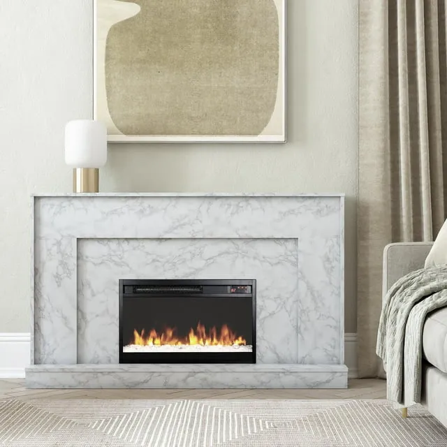 CosmoLiving Liberty Mantel Fireplace