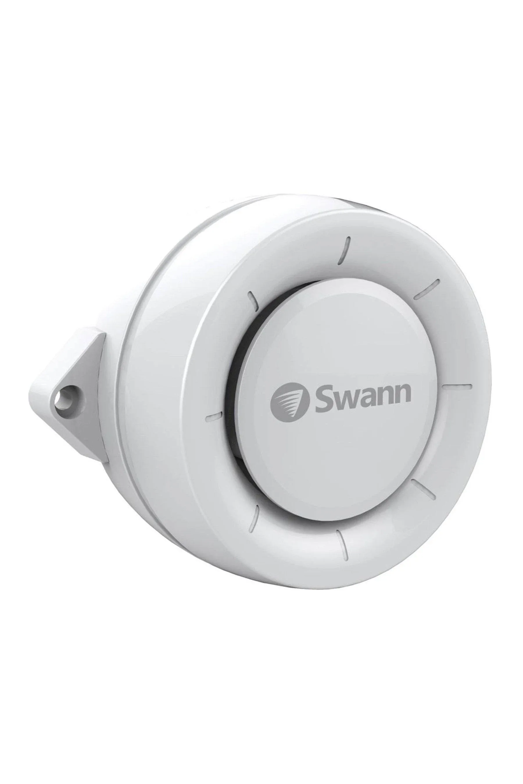 Swann Indoor Siren. Combine Wi-Fi Alert Sensors to Deter Intruders with Loud Siren and Visual Alert. Wi-Fi Connected, AC Powered, Adjustable Volume, Control with App and No Base Required,White