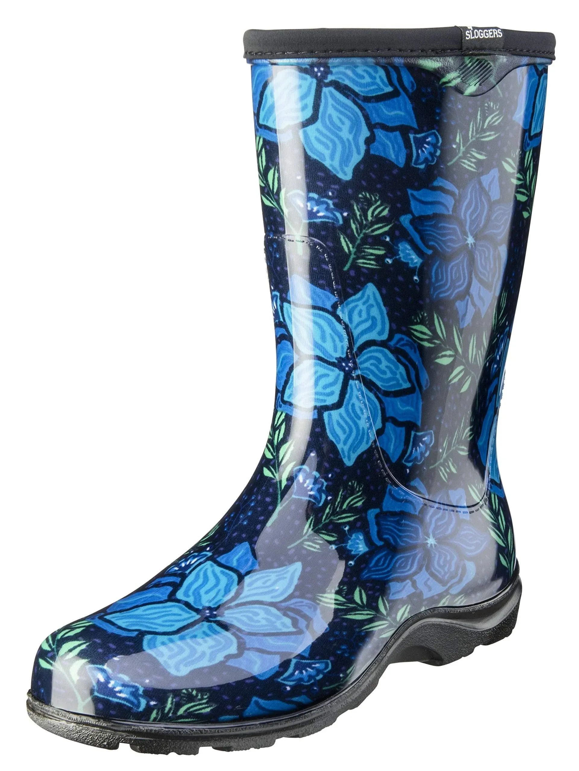 Sloggers Women's Spring Surprise Garden Boots - Blue - 6