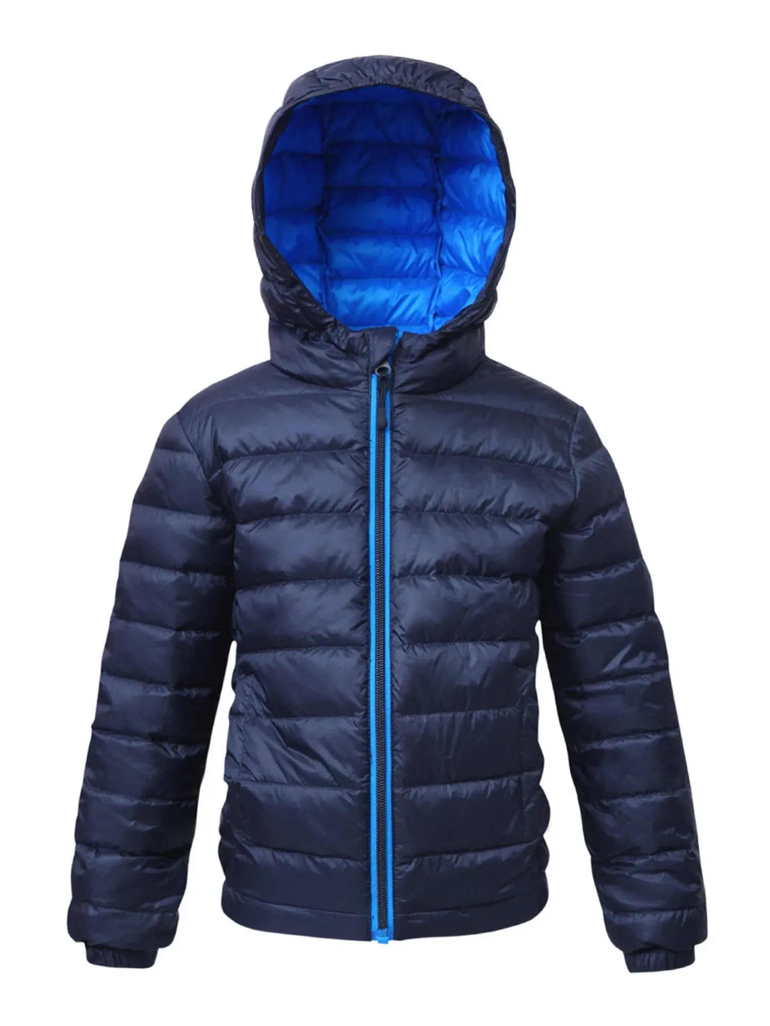 Rokka&rolla Boys' Ultra Lightweight Packable Down Puffer Jacket Coat