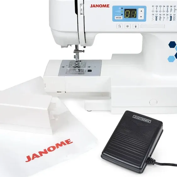 Janome C30 Computerized Sewing Machine with 30 Stitches, Including Buttonhole, and Easy to Read Screen