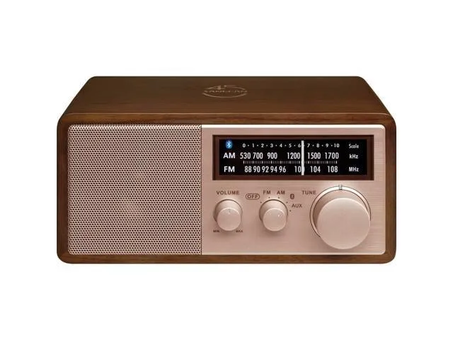 Sangean - WR-16SE - Sangean WR-16SE WR-16 45th Anniversary Special Edition AM/FM Wooden Cabinet Radio with Bluetooth