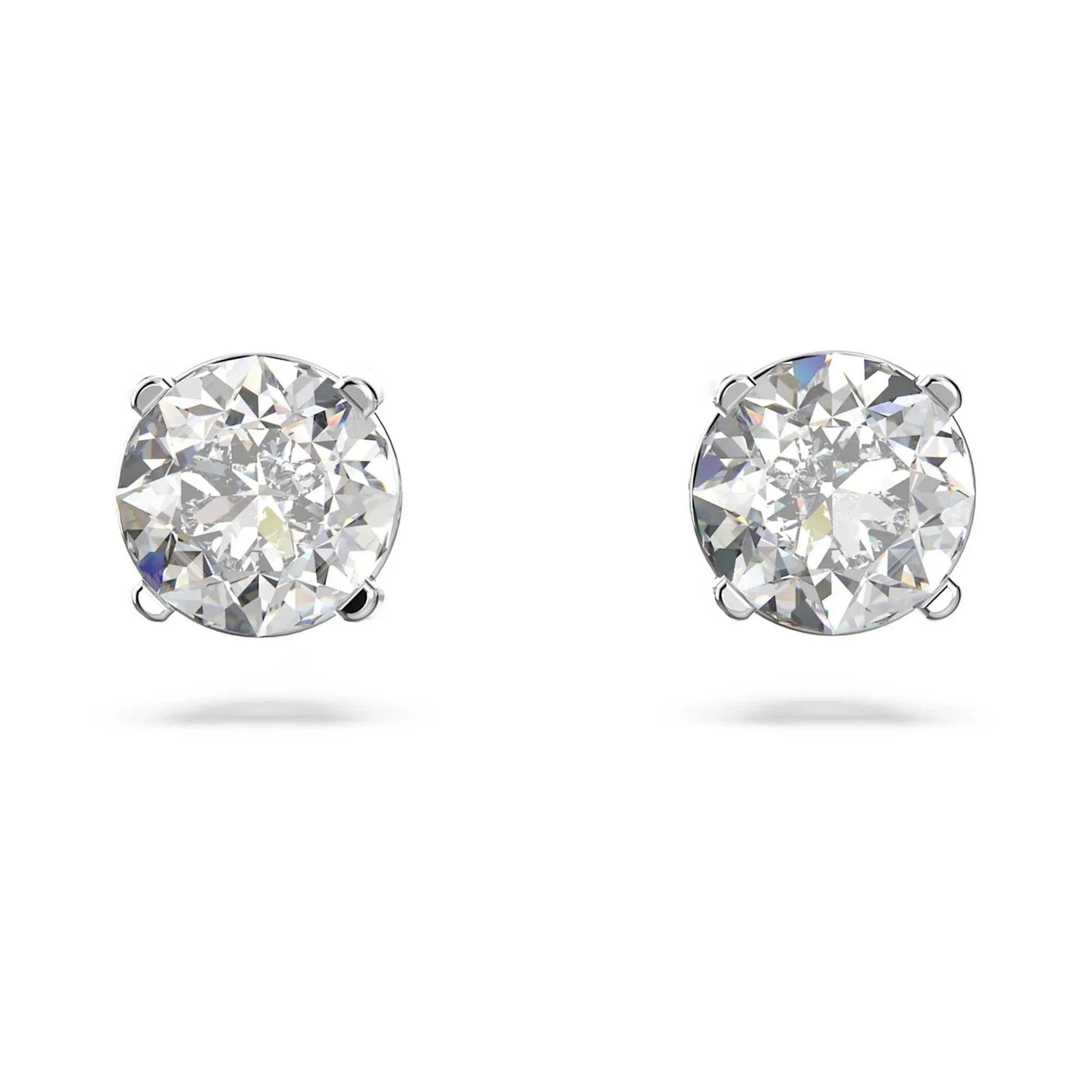 Swarovski Attract Round-Cut Crystal Stud Earrings