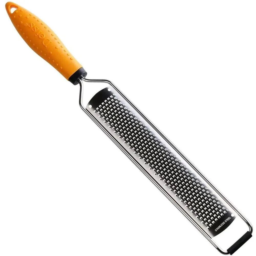 Deiss Pro Lemon Zester & Heavy Duty Cheese Grater & Vegetable Grater — Parmesan ...