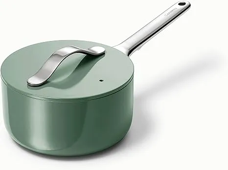 Caraway 1.75 qt Saucepan - Sage