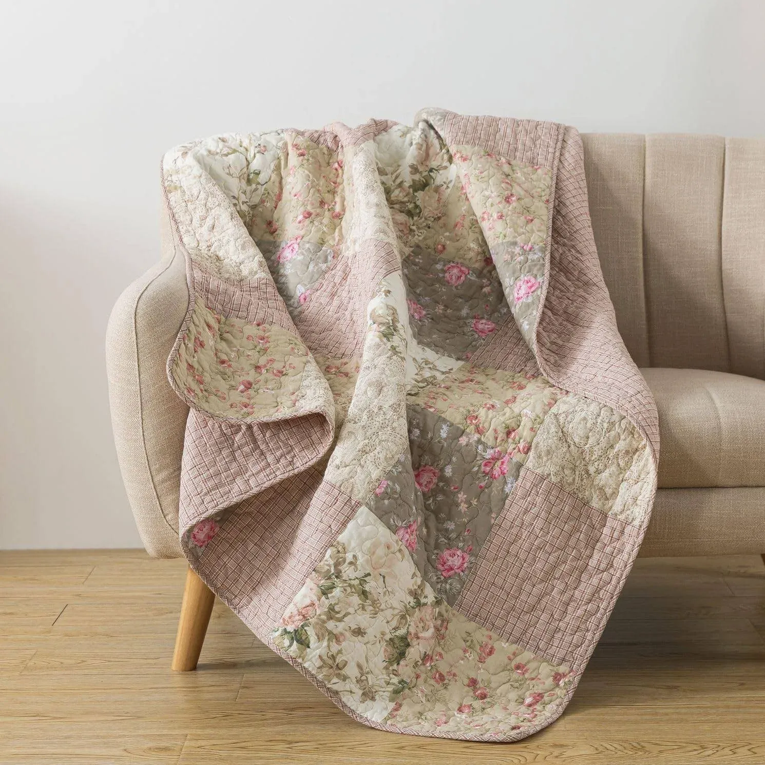 SLPR Secret Garden Quilted Throw