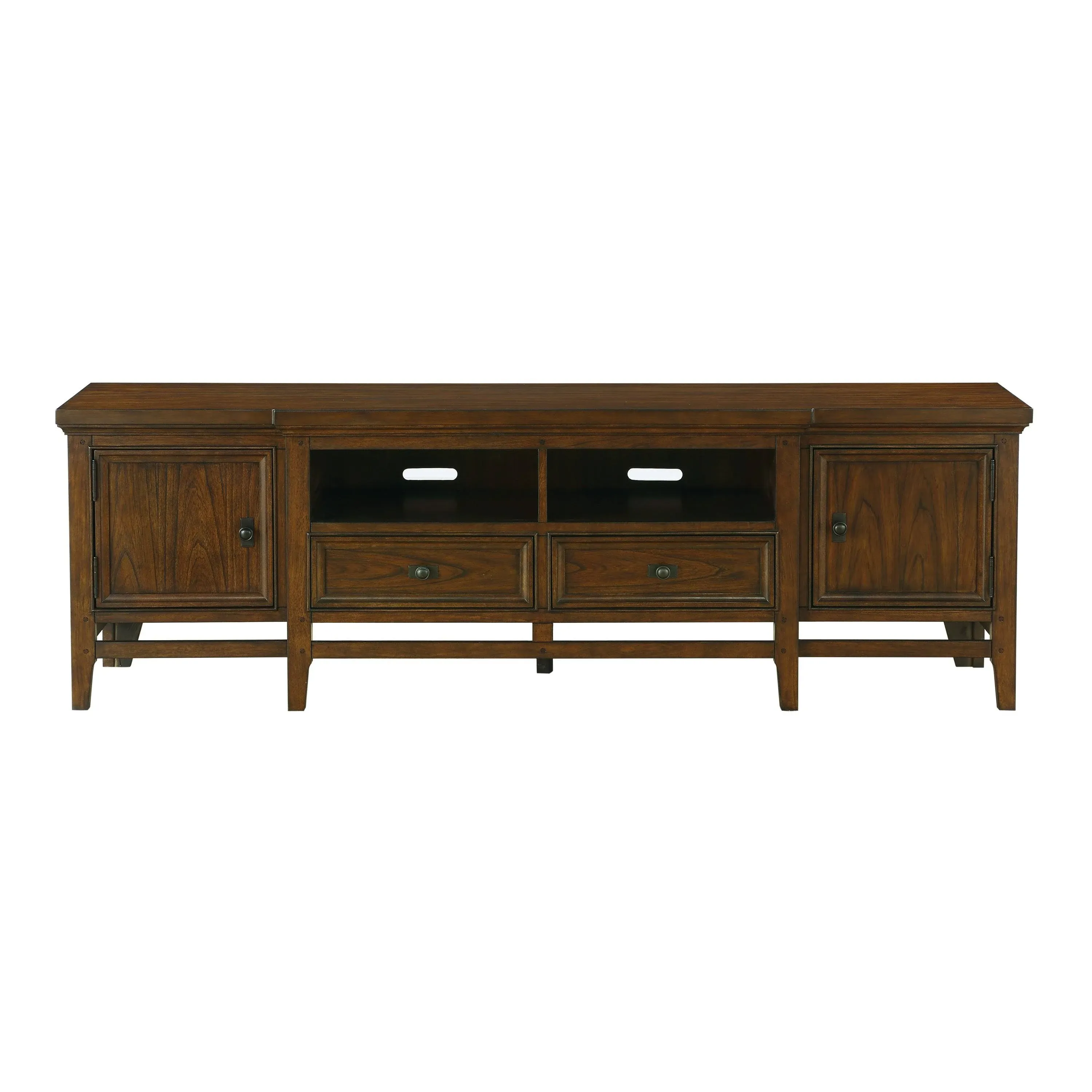 Homelegance TV Console, 81"W, Cherry