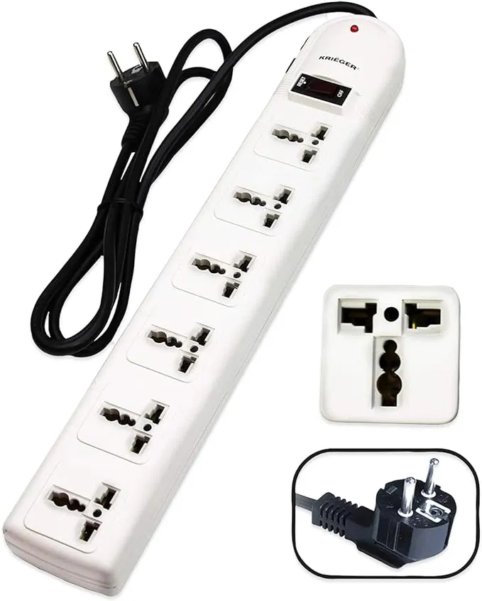 Krieger Universal Power Strip Surge Protector