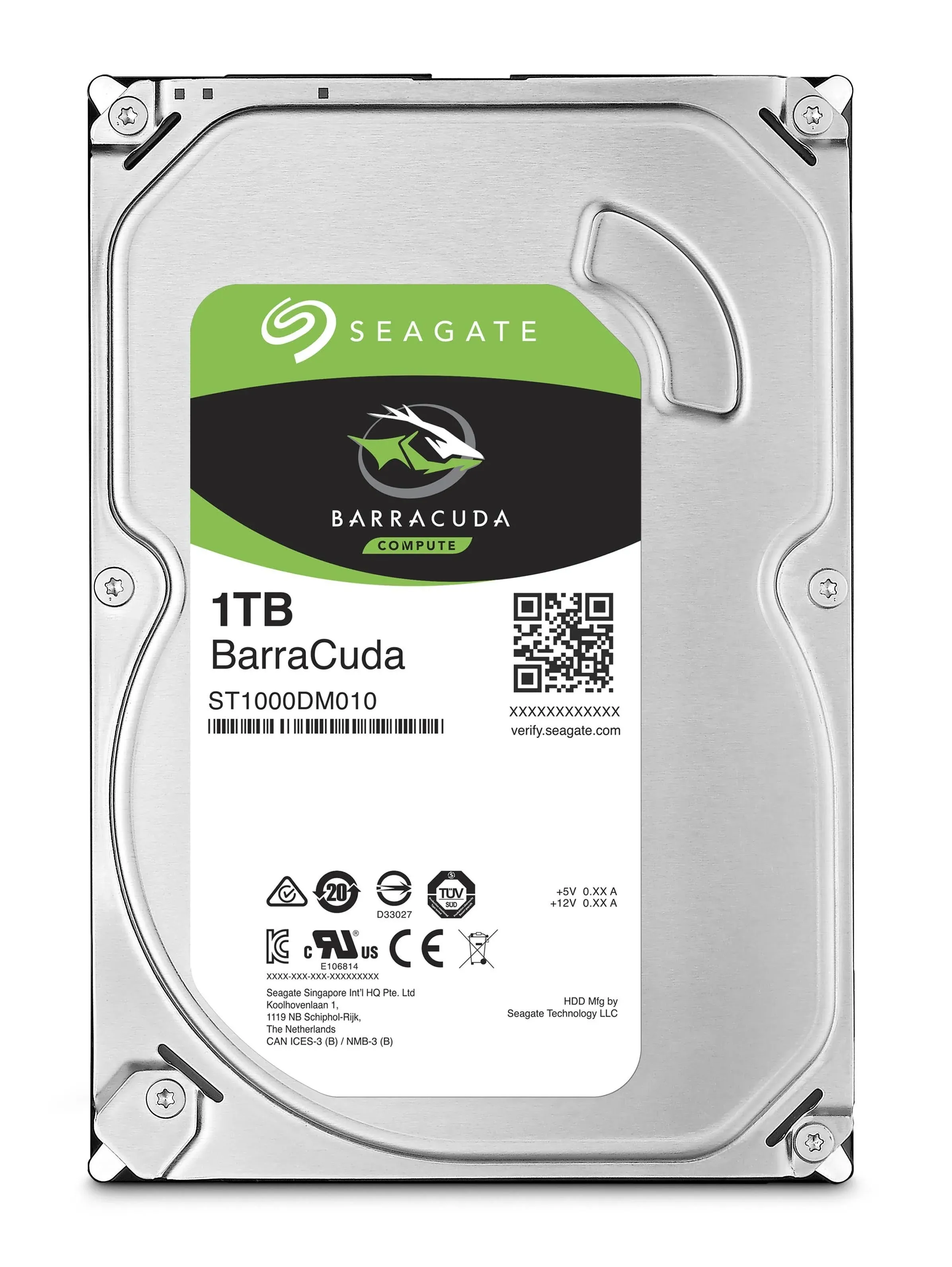 Festplatte Seagate 1TB ST1000DM010 64MB 7200RPM Sata III 3,5&#034;