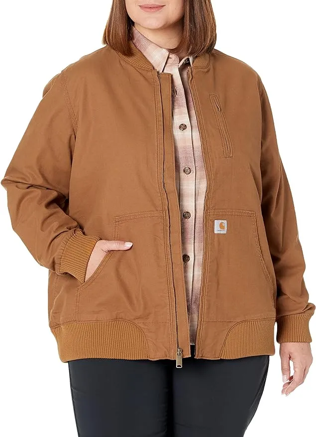 Carhartt Women's Rugged Flex Relaxed Fit Canvas Jacket