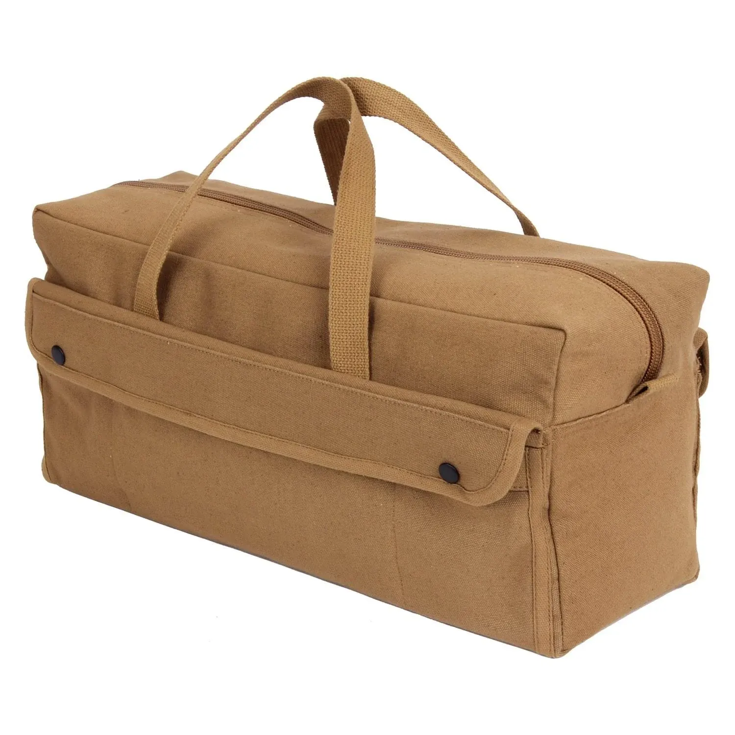 Rothco Canvas Jumbo Mechanic Tool Bag - Coyote Brown