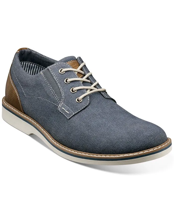 Nunn Bush Men's Barklay Canvas Plain Toe Oxford