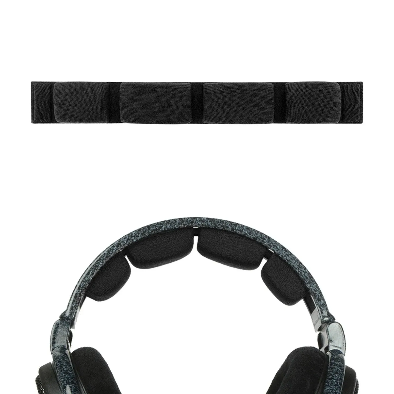 Geekria Fabric Headband Pad Compatible with Sennheiser HD600, HD580, HD650, HD660 ...