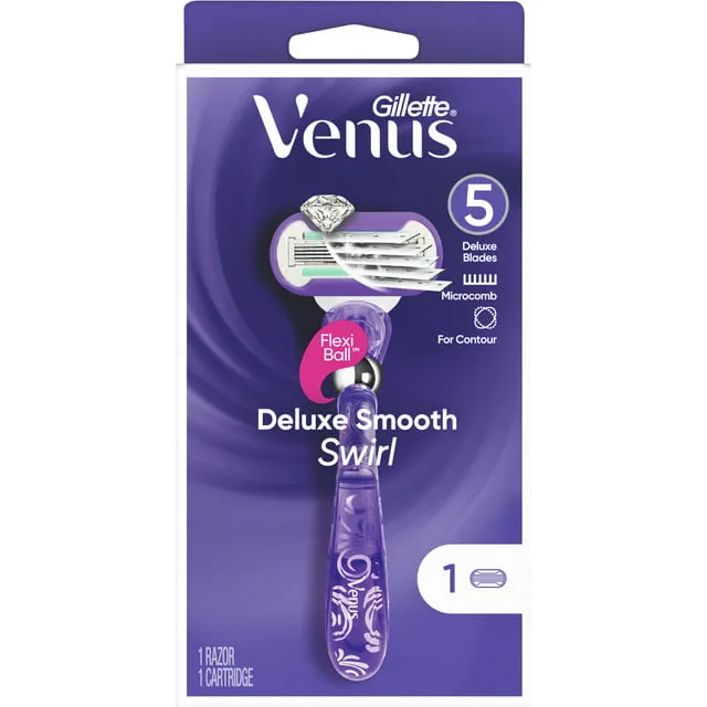 Gillette Venus Deluxe Smooth Swirl Razor Handle