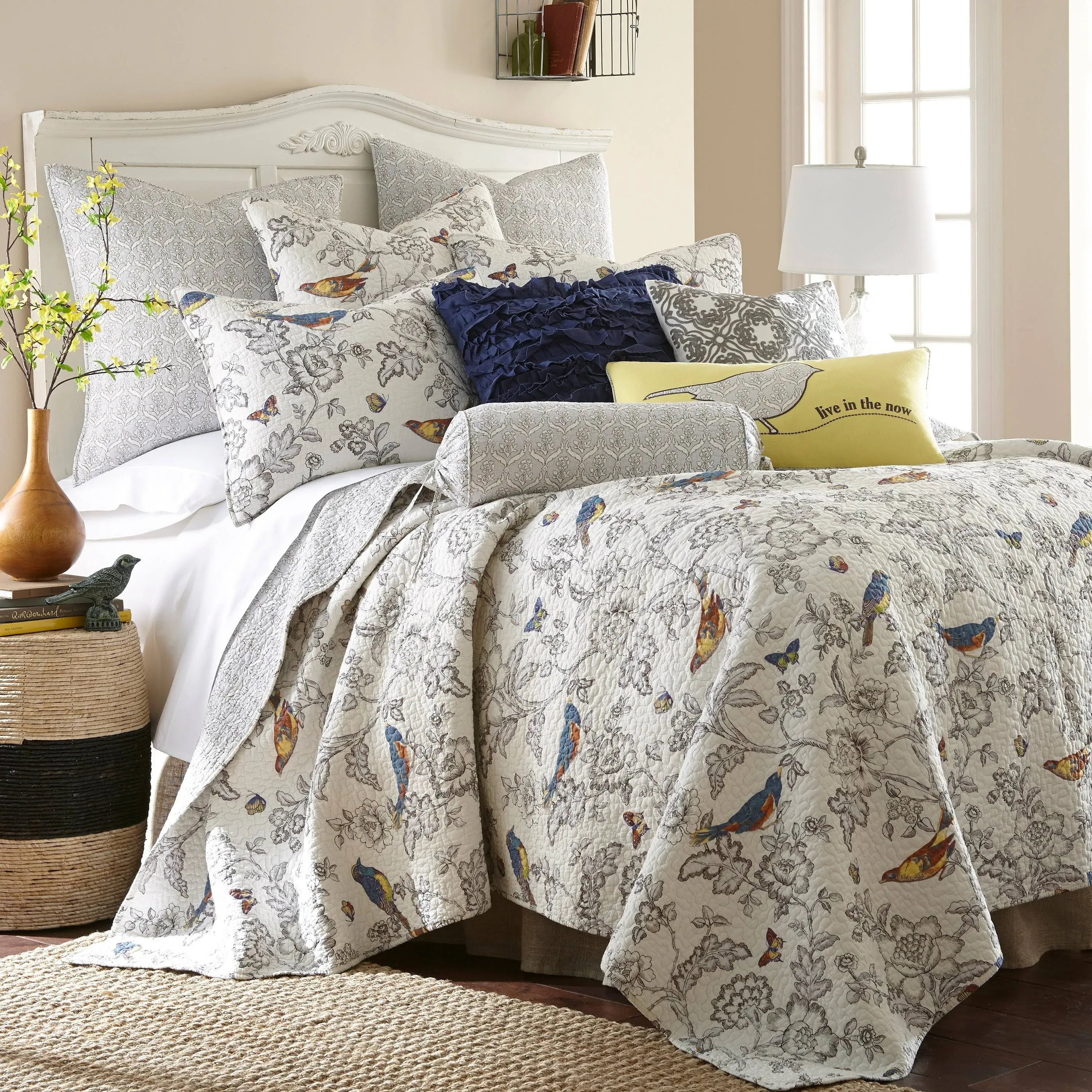 Mockingbird Twin Quilt Set