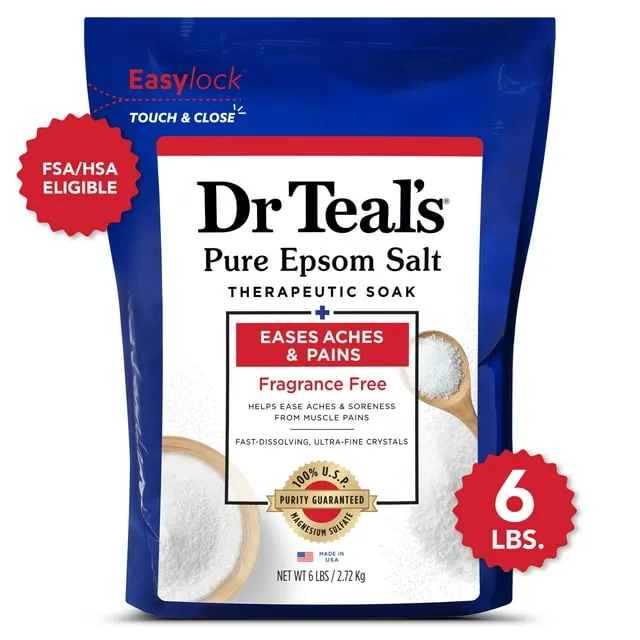 Dr Teal's Pure Epsom Salt Soaking Solution