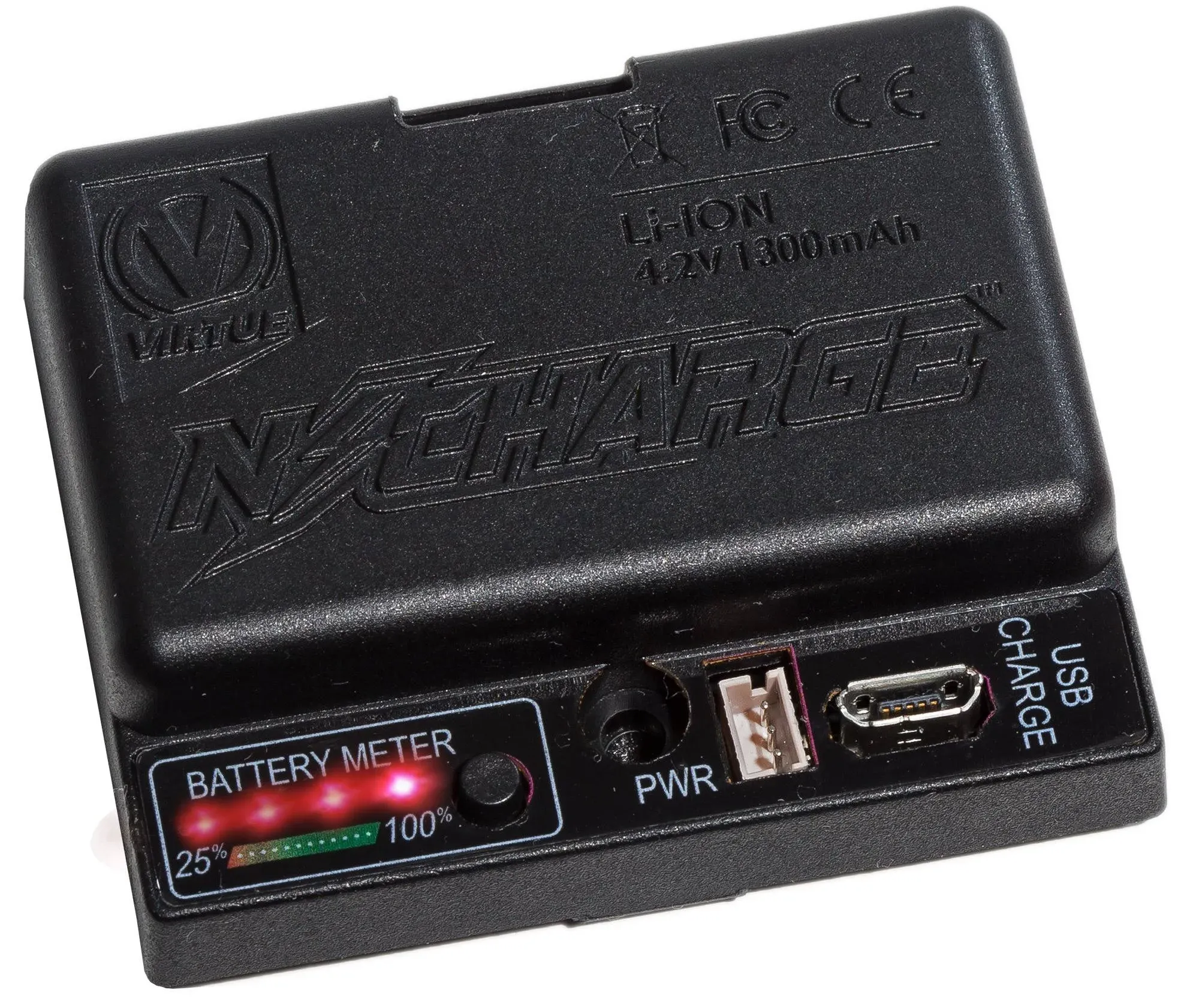 Virtue Paintball N-Charge Lithium Ion Rechargeable Hopper/Loader Battery Pack