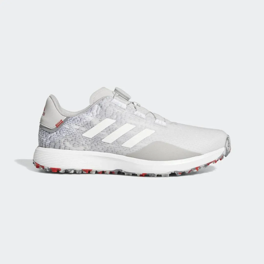 Adidas S2G Boa Spikeless Golf Shoes - Men's - Grey Two / Cloud White / Grey Three ...