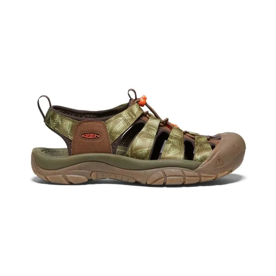 Keen Men's Newport Retro - Smokey Bear/Military Olive - 8.5