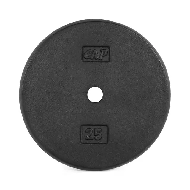 CAP Barbell Standard Cast Iron Weight Plate