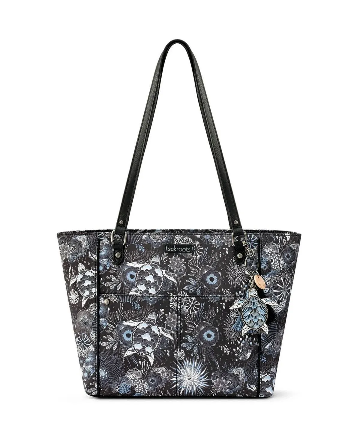 Sakroots Metro Tote Bag | Midnight Seascape