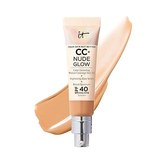 It Cosmetics Cc+ Nude Glow Lightweight Foundation + Glow Serum SPF 40 - Neutral Medium