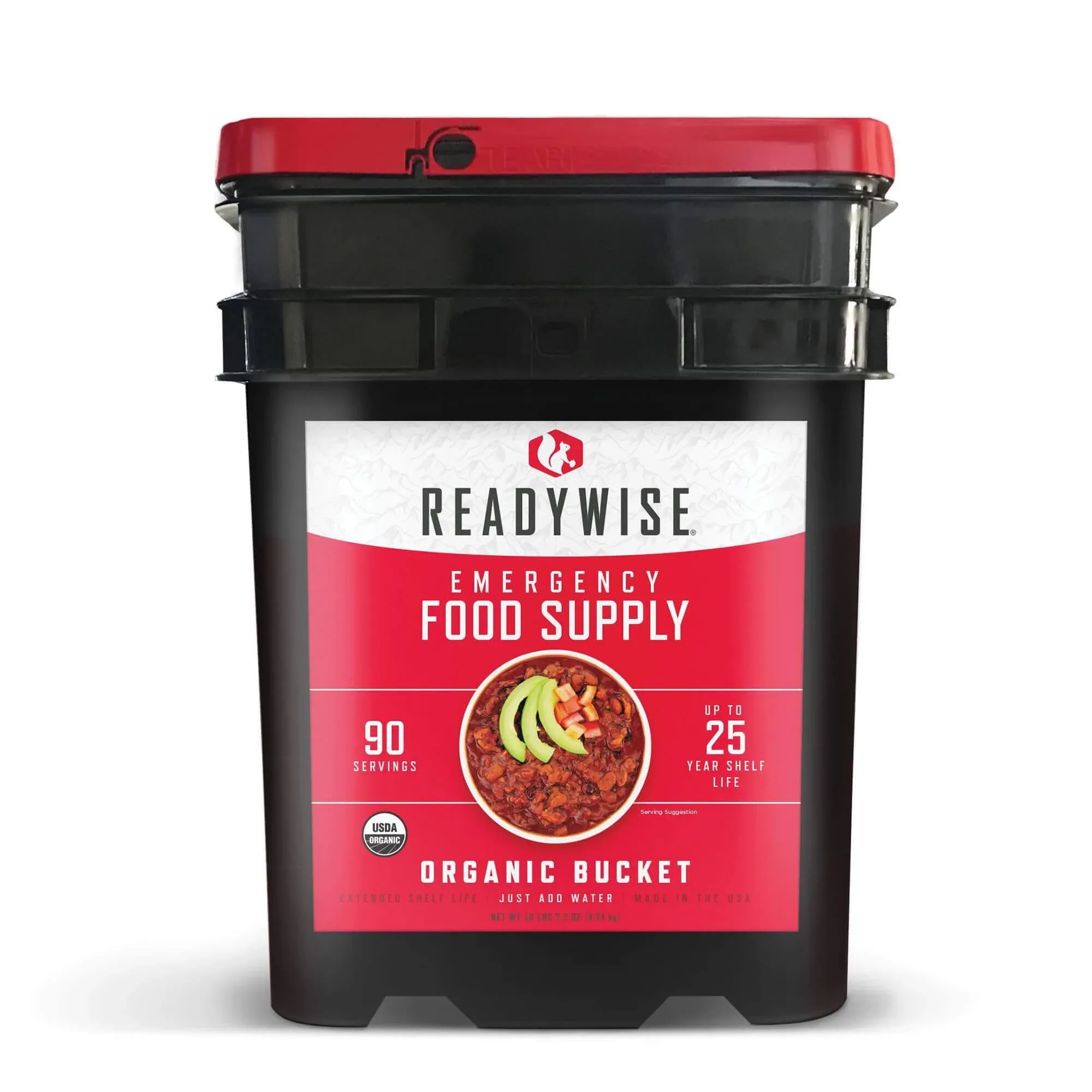 ReadyWise 84 Serving Breakfast & Entree Grab & Go Bucket