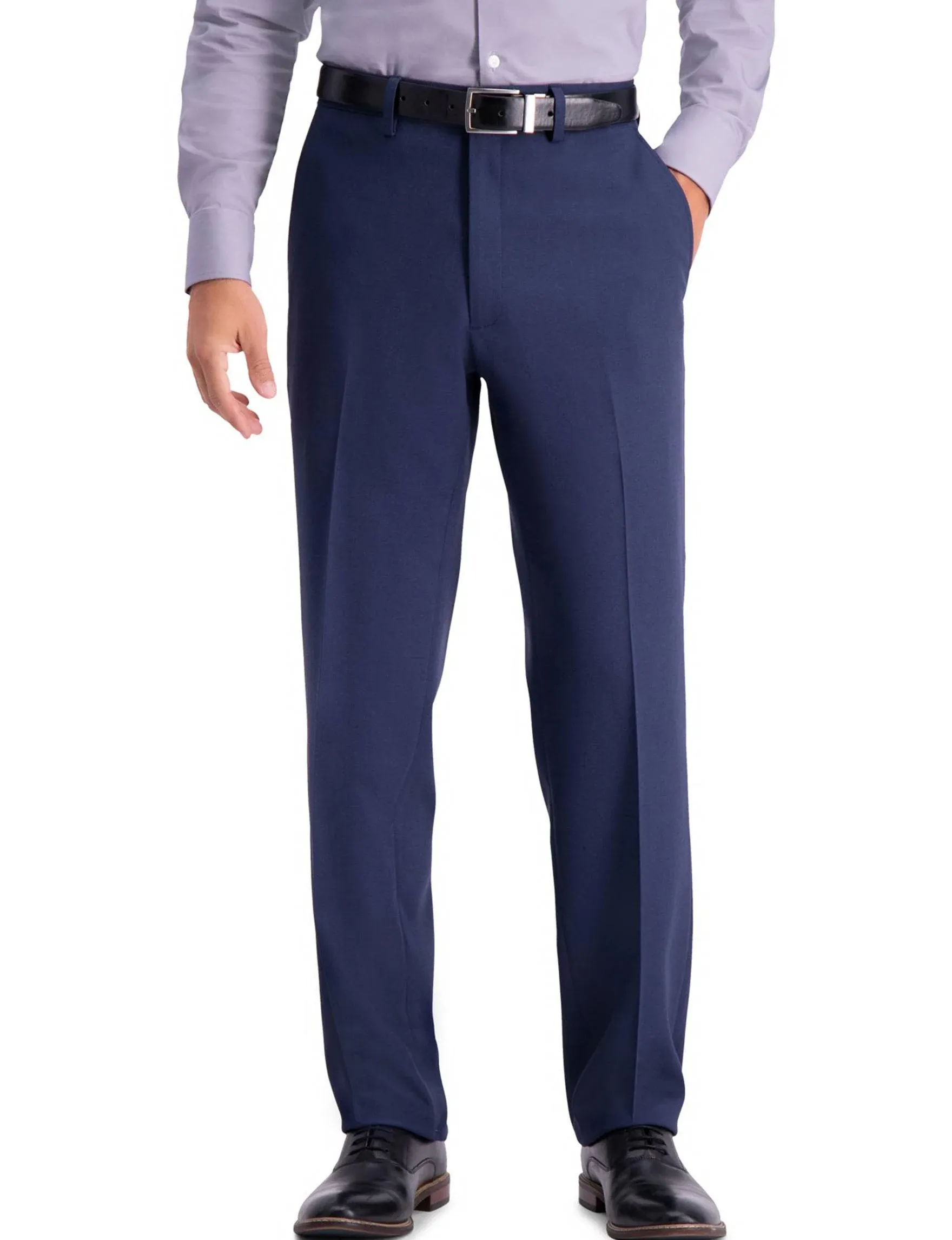 Haggar Men's Stretch Travel Performance Tailored Fit Suit Pants