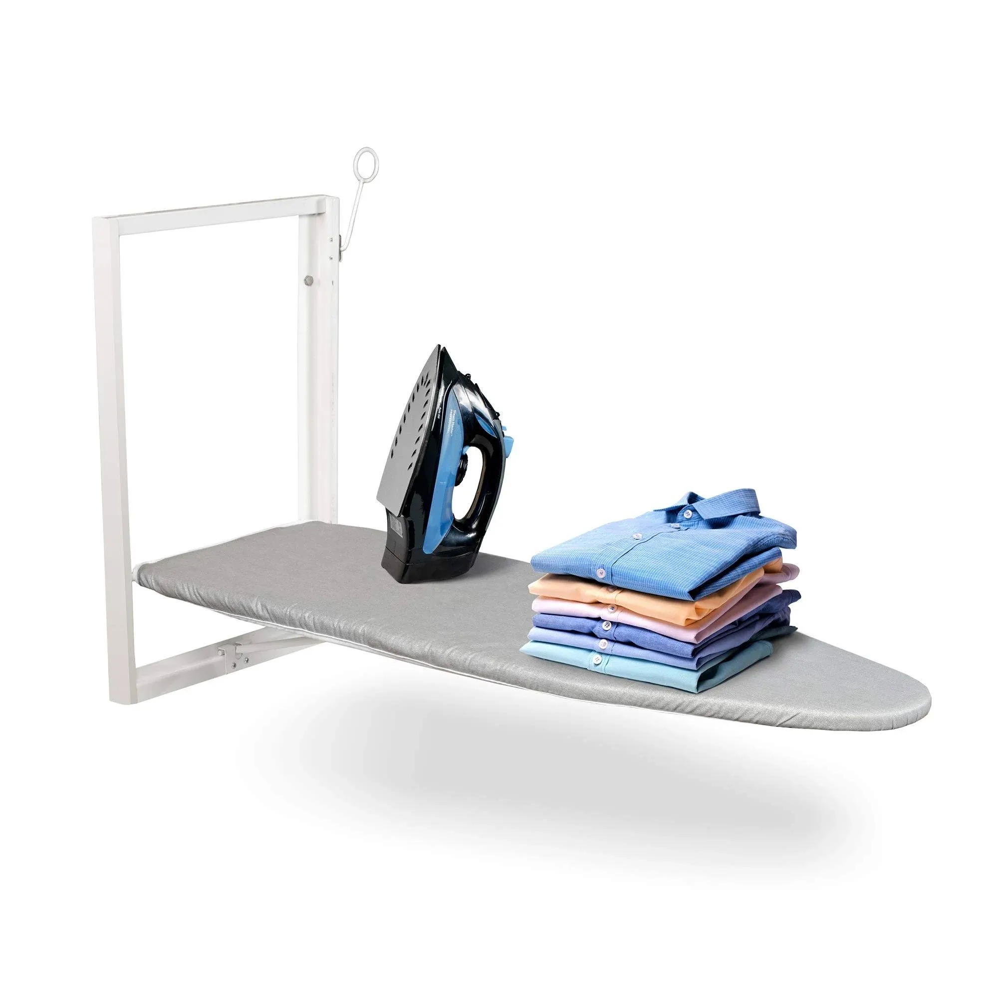 Ivation Ironing Board, Wall Mount Iron Board Holder, and Ironing Board Cover