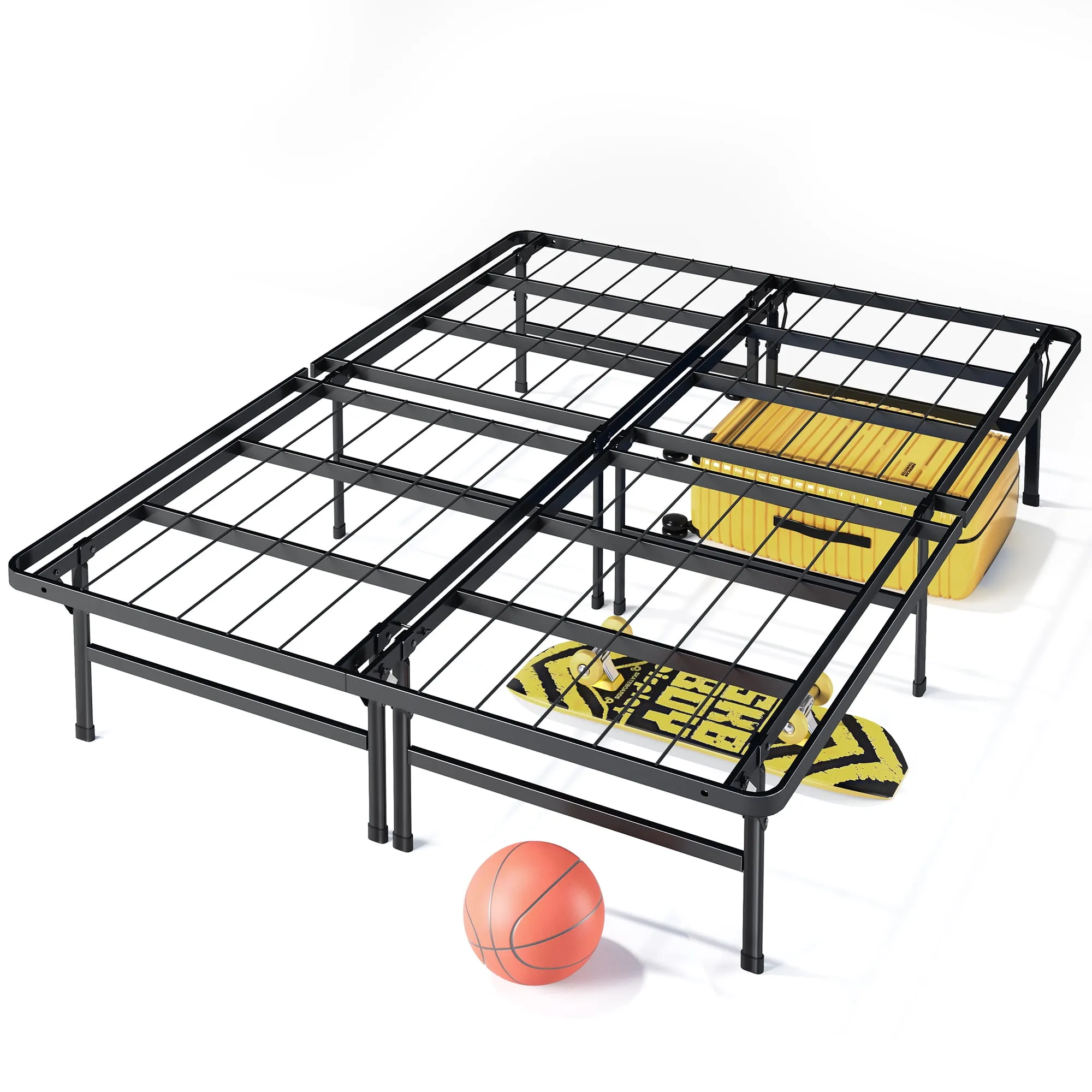 Zinus SmartBase Heavy Duty Mattress Foundation Metal Platform Bed Frame