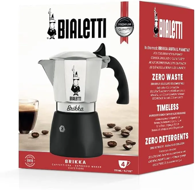 Bialetti Brikka Espresso Maker. 4