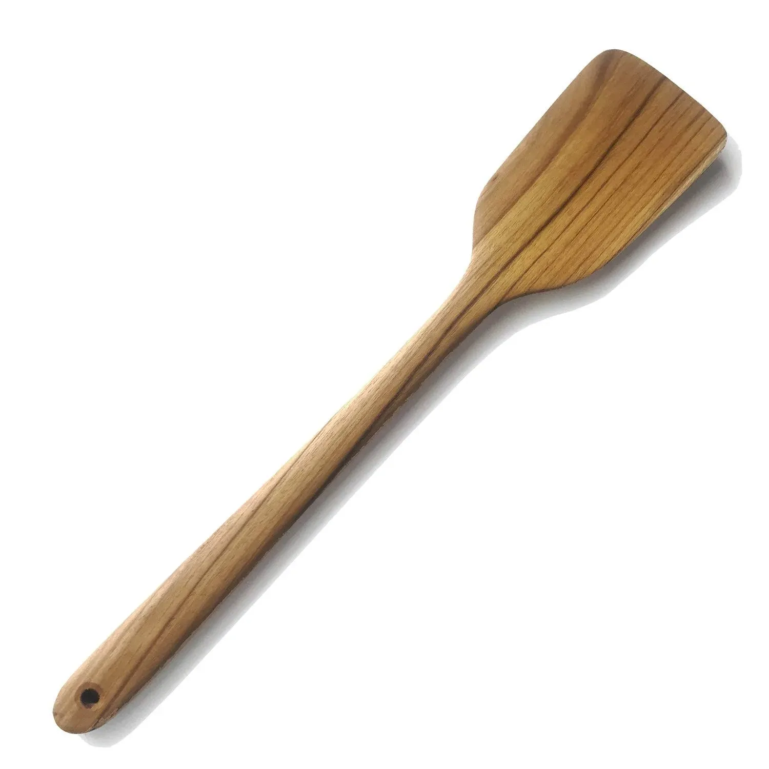 FAAY 18&#034; Teak Long Wooden Spatula, Heavy Duty Cajun Stir Paddle for Cooking in B