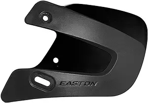 EASTON EXTENDED JAW GUARD, Left-Handed Batter, Maroon