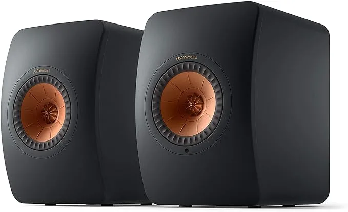 KEF LS50 Wireless II Bookshelf Speakers