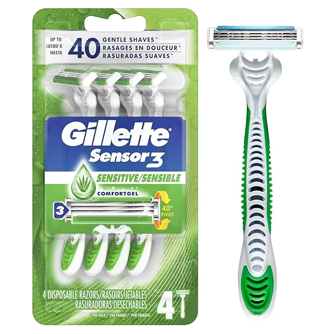 Gillette Sensor3 Sensitive Disposable Men