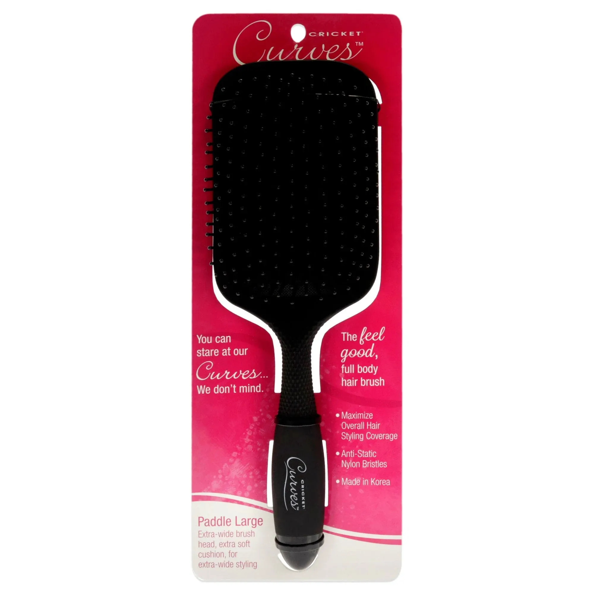 Cricket Curves Large Paddle Brush